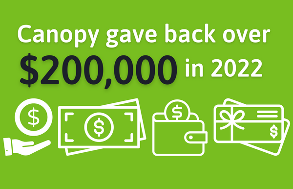 Canopy Credit Union Reports Over $200,000 in Giving