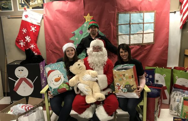Helping Make Christmas Special for Longfellow Elementary