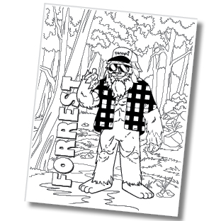 coloring page for youth coloring contest